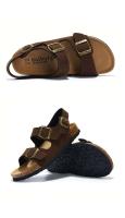Sandalias de verano al aire libre impresas en 3D con punta abierta para hombre a granel a bajo precio - details 6