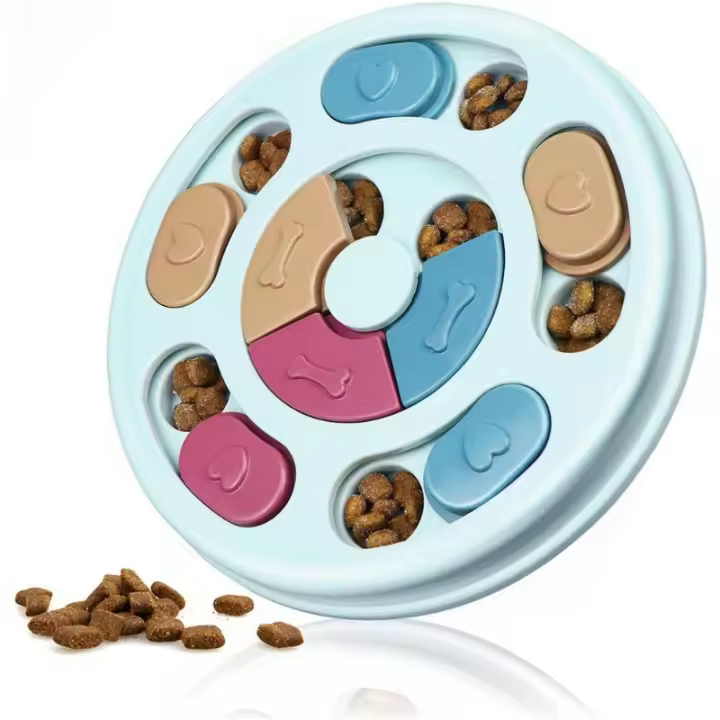 Puzzle Interactive para Perros, Slow, augmentation de comida, juguetes para entrenamiento de Inteligencia intelectual, rompecabezas para tratar Perros - 1