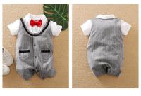 Bodi Suit de Verano para Bebés de 0-18 Meses Estilo Gentleman para Niños y Niñas - details 23