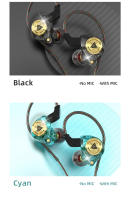 QKZ-auriculares AK3 con cable, dispositivo de audio con micrófono, HIFI, Subwoofer, cancelación de ruido, para videojuegos, deporte, Monitor de música, originales - details 21