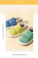 Comwarm-Zapatillas de invierno para mujer, pantuflas cálidas de algodón de felpa, antideslizantes para interiores, suela gruesa, zapatos peludos para parejas, novedad de 2022 - details 3