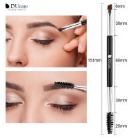 Brocha de Cejas DUcare Herramienta de Maquillaje 2 en 1 con Cepillo de Pestañas de Doble Punta Ángulo para Sintéticos - details 8