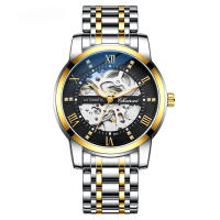 Reloj mecánico automático hombre hueco - details 0
