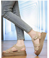 Zapatos de mujer talla gruesa suela suave cómoda playa para mujer verano al aire libre nuevas sandalias - details 16