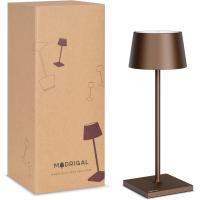 Lámpara LED recargable USB de Mesa Regulable - Larga duración - Luz regulable (Dimmer) con un toque - Casa y restaurante - Protección IP54 - Dorado Oscuro - details 27