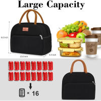 Lonchera para Mujer, lonchera para Mujeres y Hombres, Linda Bolsa de alMuerzo - details 0