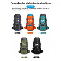 70 litros de gran capacidad bolsa de senderismo oxford tela al aire libre senderismo bolsa de hombro viajes camping soporte mochilas - details 6