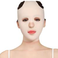 El levantamiento reutilizable 3D vende adelgazamiento, moldeador en V, estiramiento completo, mascarilla facial delgada, cuidado de la piel de belleza, mejillas antiarrugas para dormir - details 2