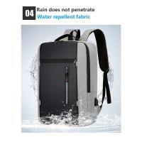 Mochila De Negocios impermeable para hombre, morral escolar con USB de 15,6 pulgadas, para ordenador portátil, de gran capacidad - details 13