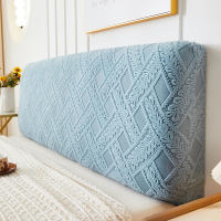 Funda de Cama de Terciopelo Jacquard Protector de Cabeza y Lado de Cama con Elástico Material Poliéster Resistente al Polvo para Decoración de Hogar y Hotel - details 16