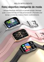 2024 Reloj Inteligente Hombres Mujeres, Smartwatch con 2,01