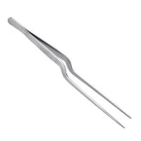 Pinzas de acero inoxidable gruesas de alta precisión para reparaciones electrónicas y arte de uñas, alineación perfecta, agarre - details 7
