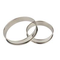 Anillos de tarta para Muffin de acero inoxidable, para hacer alimentos, pastel de frutas, galletas, anillo de tarta doble enrollado, accesorio de cocina de 8/9/10cm, 1 Uds. - details 10