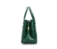 Bolso Bandolera Para Mujer CH Embossed Con Diseño De Impresión De Letras Gran Capacidad Elegante Temperamento Bolso De Mano Casual - details 18