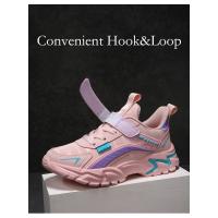 Zapatos deportivos de marca para niños, cómodos zapatos para correr al aire libre, zapatillas impermeables para niñas, Tenis Infantiles, zapatos antideslizantes rosas para niños - details 8