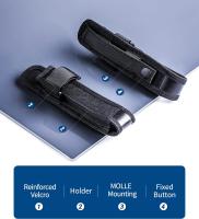 Nextorch V69 linterna de nailon/funda de bastón, Compatible con correas MOLLE, chaleco táctico, mochila, cinturón - details 1