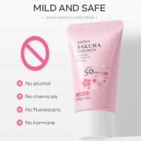 LAIKOU crema hidratante con protección solar, crema hidratante de flores japonesas, cuidado de la piel, cuidado de la piel facial para mujer - details 9