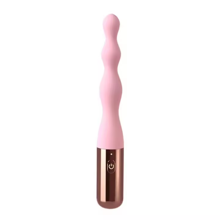 Empaque privado Vibrador Sexy de 10 velocidades para masaje de próstata con cuentas anales, tapón anal, estimulador de clítoris y punto G, masturbadores, juguetes sexuales para hombres - 1