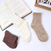 Calcetines informales con personalidad Harajuku para mujer, medias a rayas de estilo universitario para otoño e invierno, calcetines de tubo, medias de algodón - details 6