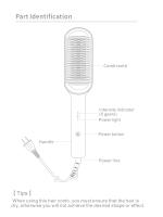 Peine Eléctrico para Cuidado del Cabello Rápido Estilo de Peluquería con Calentamiento - details 0