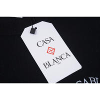 Camiseta de Verano de Algodón Puro Ajuste Suelto, Cuello Redondo, Estilo Casual para Hombres y Parejas Deportes y Moda - details 10