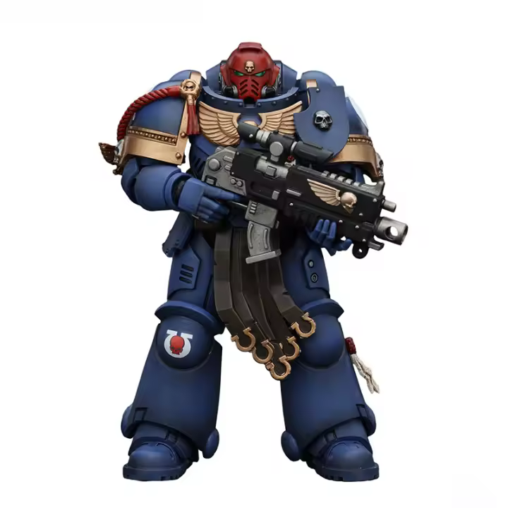 JOYTOY 1/18 figura de acción Ultramarines teniente Titus sargento Gadriel hermano Chairon modelo de Anime - 1