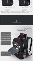 SWICKY-mochila multifunción para hombre, morral antirrobo impermeable para ordenador portátil de 15,6 pulgadas - details 5