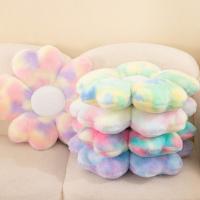 Cojín de peluche con flores de colores, almohada de felpa, pétalos protectores de cadera esponjosos, cojín de asiento, estera suave de flor de cerezo para habitación de niños - details 4