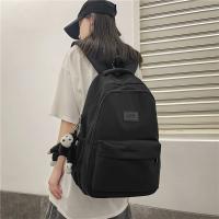 Mochila Escolar para Jóvenes Mujeres Sólido Simple Gran Capacidad Mochila Universitaria para Chicas Mochila de Libros para Estudiantes Hecha en China - details 4