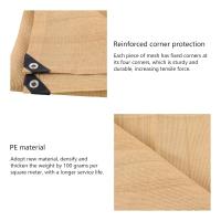 Tela para sombra de sol al aire libre,pérgola y sombra para patio trasero con protección,material calefactor,ojales reforzados. - details 4