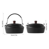 Estufa de Agua para Acampar al Aire Libre Cocina de Camping Duradera Tetera de Té Juego de Picnic - details 5