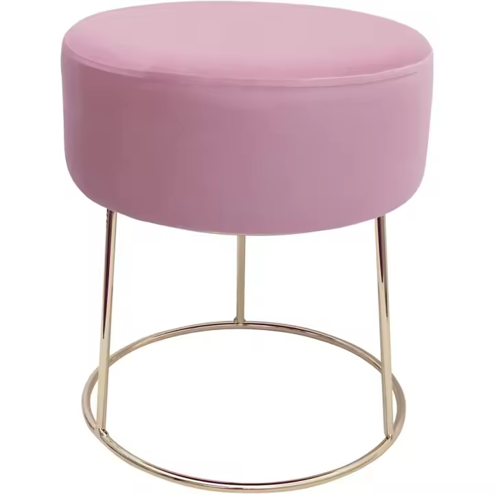 Terciopelo (Rectangular, con Espacio de Almacenamiento, Patas de Metal, Baya), Mezcla de poliéster, - 1