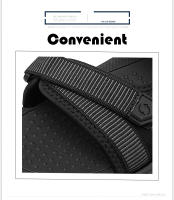 Sandalias planas informales de verano para hombre, transpirables, cómodas, modernas, combinables, ligeras, resistentes al desgaste, sandalias de playa - details 4