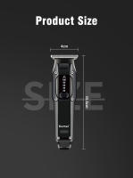 Kemei-cortadora de pelo inalámbrica profesional para hombre, máquina de corte de pelo recargable, Kit de aseo, maquinilla de afeitar eléctrica - details 7