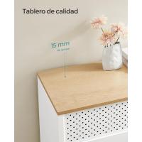 Armario de Almacenamiento de Metal Doble Puerta Magnética, Estante Ajustable, Marco de Acero, 40 x 80 x 76 cm, Marrón Rústico y Negro - details 20