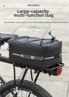 ROCKBROS-bolsas impermeables para bicicleta, equipaje reflectante de 4L, para ciclismo de montaña, de viaje - details 0