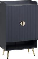 Zapatero Estrecho con 2 Puertas Mueble de Zapatero Ajustable para 15 Pares de Zapatos Blanco - details 9