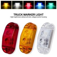 Luces LED de posición laterales para automóviles, paquete de 5, Luces cuadradas Exteriores, Luces de advencia traseras, Luces de gálibo para grúas, 12-36 V - details 0
