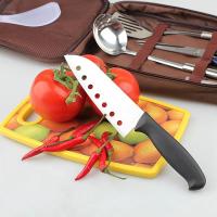 Juego de utensilios de cocina con bolsa de transporte para acampada, 7 piezas, barbacoa, playa, senderismo, organizador de viaje, paquete de almacenamiento, equipo de utensilios de cocina - details 3