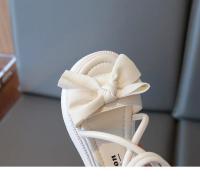 Gladiator Girls, zapatos de playa para niños, sandalias romanas con lazo y cremallera trasera, moda suave, novedad de verano 2025 - details 13