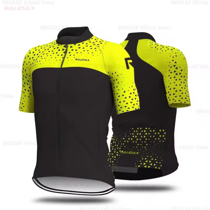 Raudax 2025 Ropa Completa Equipo, Pantalón Corto Pecho Bicicleta Montaña, Camiseta, Triatlón, Ropa Bicicleta - 1
