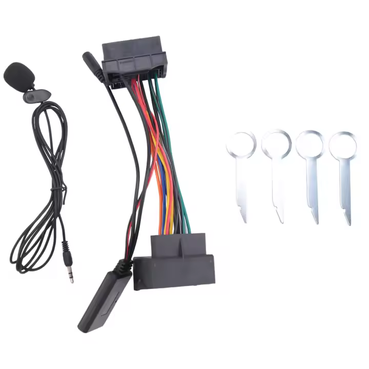 Adaptador de cable Bluetooth para audio de coche para Ford Fiesta Focus Mondeo Kuga Sony 6000CD Radio Musik Stream - 1