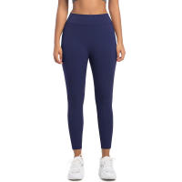 Pantalones deportivos elásticos para mujer, gimnasio con bolsillos, entrenamiento para correr, pantalones altos SexIs Belta, levantamiento de glúteos de Color sólido - details 31