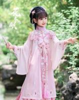 Hanfu de la dinastía Ming para niñas, traje antiguo chino súper inmortal para niños, vestido fino de estilo Tang, novedad de 2025 - details 1