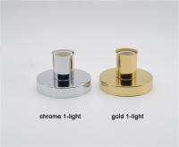 Soporte de cerámica minimalista E27, luces de techo, accesorio de iluminación de techo, oro, cromo, Blanco, Negro, Simple, 3/4/5/6/7/8 cabezales - details 1