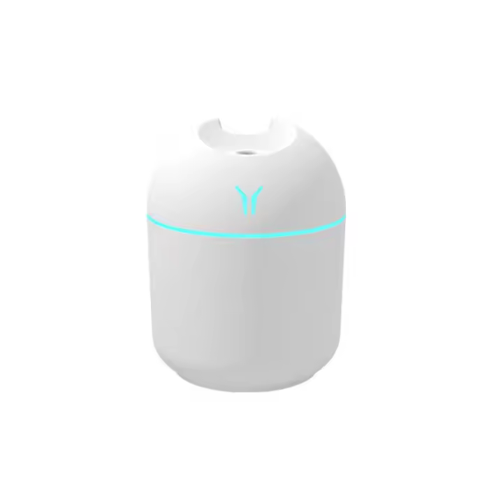 Mini Humidificador with Alimentación USB,Función de Luz Nocturna y apagado Automático, Silencioso, para el hogar, Oficina y Coche - 1