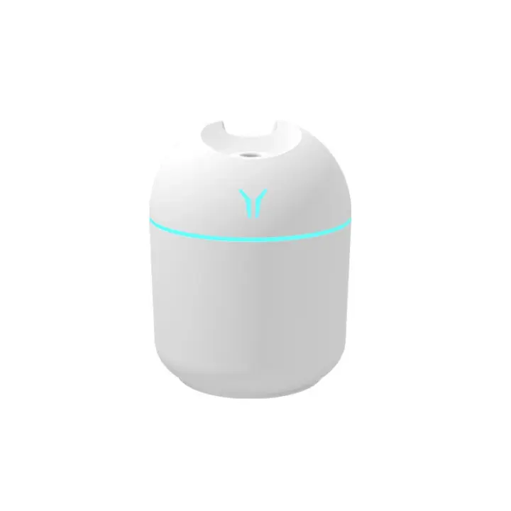 Mini Humidificador with Alimentación USB,Función de Luz Nocturna y apagado Automático, Silencioso, para el hogar, Oficina y Coche - 1