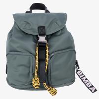 Mochila de nailon para desplazamientos y actividades al aire libre: mochila informal duradera con correas ajustables para los hombros, múltiples compartimentos, cierre con cordón y llavero - details 0