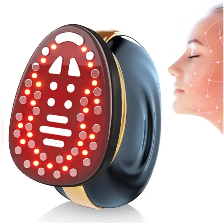 Dispositivo Facial Multifuncional de Microcorriente Relevante para Levantamiento Facial, Terapia Ligera, Cuidado de la Piel Belleza Equipo de Belleza Eligible para FSA HSA - 1