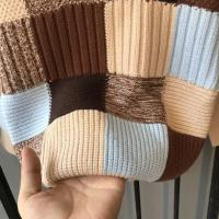 Suéter de punto para niños, suéter de fondo suelto a cuadros de Edición coreana para primavera y otoño, abrigo, suéter de invierno para bebé - details 16